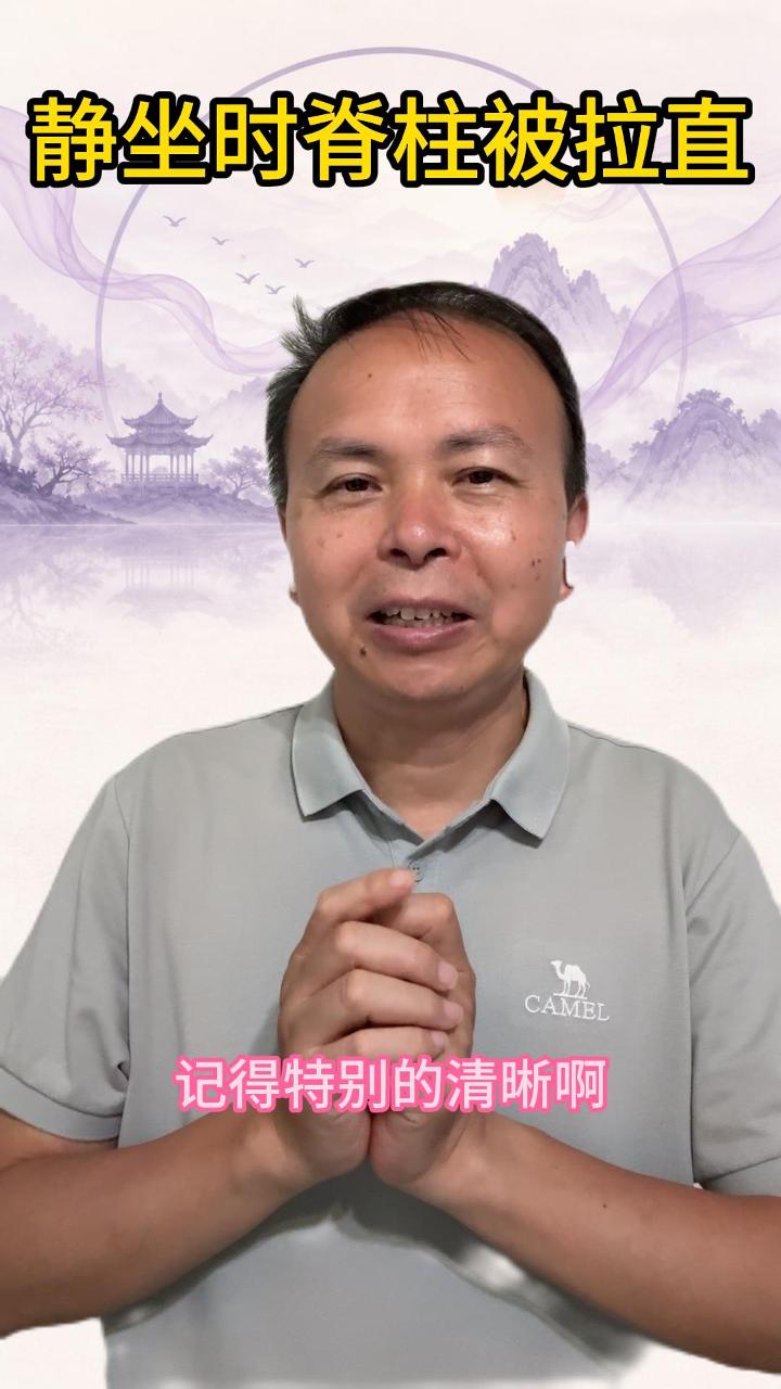 静坐时脊柱被拉直 视频原始封面