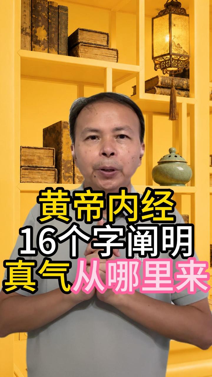 黄帝内经 真气从哪里来 视频原始封面